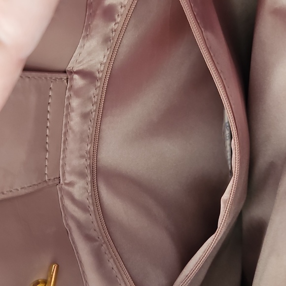 Joy & Iman Blush Quilted Shoulder Bag W/ Matching Wallet - Picture 5 of 15